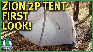 Zion 2P Tent First Look  Paria Outdoor Products [upl. by Rehpotirhc]