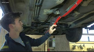 Local company creates product to prevent catalytic converter theft [upl. by Milan]