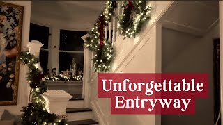 Step inside enchanting entryway décor for Christmas [upl. by Chouest]