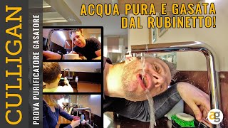 Acqua GASATA FREDDA e PURA dal RUBINETTO Recensione Selfizz di CULLIGAN [upl. by Htezzil]