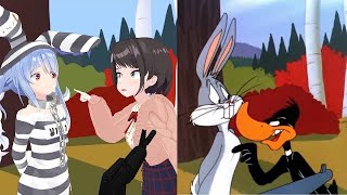 Peko Season Shuba Season Looney Tunes x Hololive 日本語字幕 [upl. by Ashly]