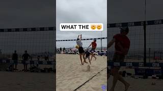 INSANELY Fast Beach Volleyball SPIKE🤯😮⚡️ beachvolleyball volleyball volleyballworld satisfying [upl. by Ekrub]