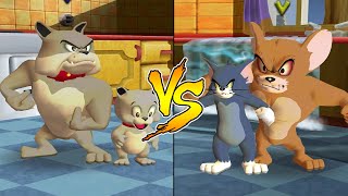 Tom and Jerry in War of the Whiskers HD Spike Vs Tyke Vs Tom Vs Monster Jerry Master Difficulty [upl. by Adlanor]