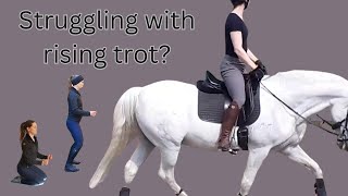 Improve your rising trot with these exercises off the horse [upl. by Ahsiuqet625]