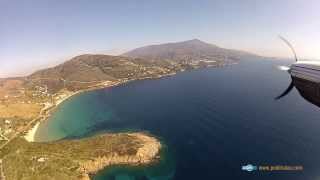 Flight over Andros [upl. by Enyledam]