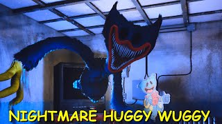 Nightmare Huggy Wuggy Jumpscare Poppy Playtime  Chapter 3 [upl. by Onitnatsnoc]