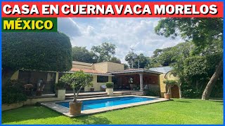 SE VENDE PRECIOSA CASA DE UN NIVEL EN CUERNAVACA MORELOS MÉXICO [upl. by Jere]