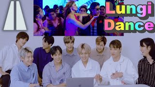 The reaction of Kpop idols addicted to Indian MV🥳TAN 🕺🏻Lungi Dance  Honey Singh Shahrukh Khan [upl. by Omland447]