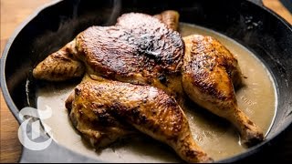 Craig Claiborne’s Smothered Chicken  The New York Times [upl. by Paula]