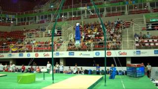 PETROUNIAS Eleftherios GRE  2016 Olympic Test Event Rio BRA  Qualifications Rings [upl. by Ydneh]