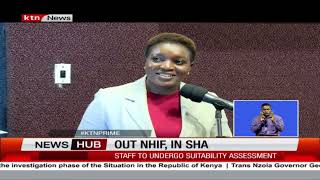 NHIF staff stare at possibly layoffs as new management takes over [upl. by Aikemahs]