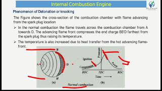 Abnormal combustion in S I engines ICE [upl. by Tlok]