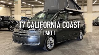 The New VW T7 California COAST Part 1 [upl. by Obidiah]