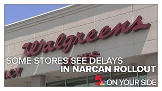 These local stores see delays in Narcan over the counter rollout [upl. by Nirda]