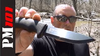 MORA Bushcraft Black Best Budget Bushcraft Blade [upl. by Hyman99]