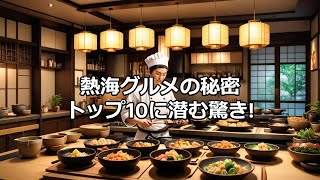 熱海グルメの名店トップ10！地元で愛される味 [upl. by Synn]