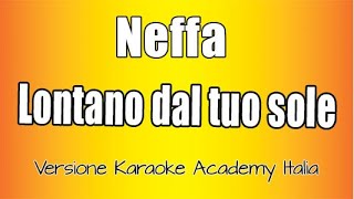 Neffa  Lontano dal tuo sole Versione Karaoke Academy Italia [upl. by Lief]