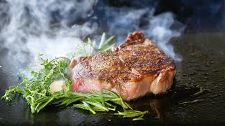 This Griddle Steak Recipe Changes Everything  Butter Basted Steak on the PIT BOSS ULTIMATE GRIDDLE [upl. by Bergstrom86]