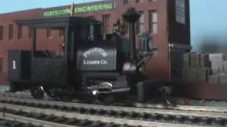 Bachmann On30 042 Porter  Pocahontas Lumber Company Locomotive [upl. by Hgielram130]