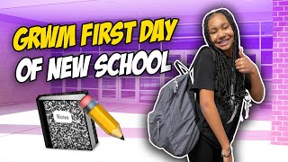 GRWM FIRST DAY AT MY NEW SCHOOL IN TEXAS [upl. by Kcirdla516]