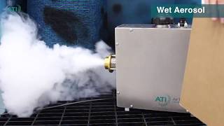 ATI 5D Thermal Aerosol Generator – Dry vs Wet Aerosol [upl. by Atiuqer856]