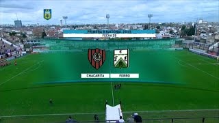 Fútbol en vivo Chacarita  Ferro Fecha 28 del torneo de Primera B Nacional FPT [upl. by Yenitirb]