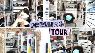 Dressing Tour  Astuces Rangement et Organisation Dressing [upl. by Lawley]