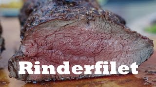 Rinderfilet 29 kg Dry Aged gegrillt vom deutschen Grillmeister [upl. by Ganiats115]