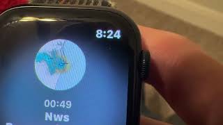 NOAA weather radio weather conditions across the region at 8 PM on Apple Watch ￼ [upl. by Daria]