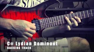 C Lydian Dominant Backing Track [upl. by Atnauq633]