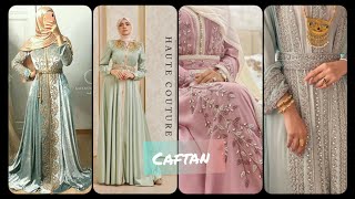 2024 Ramadan Kaftan Dress New Caftan Embroidery Muslim women Abaya ✨kaftan caftan [upl. by Nosnirb97]