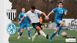 Pressekonferenz nach dem Spiel 1 FC Bocholt vs SSVg Velbert 02 [upl. by Lathrop355]