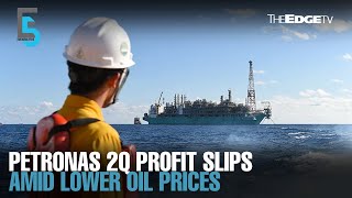 EVENING 5 Petronas 2Q profit tumbles 29 [upl. by Raeann]