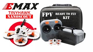 Emax Tinyhawk Nanoscout  Beginner FPV Kit  Review [upl. by Bowler]