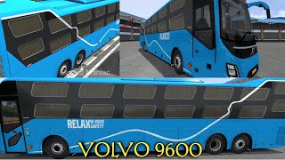 New Volvo 9600  Bus Mod  IBS Gaming  Bussid [upl. by Zashin]