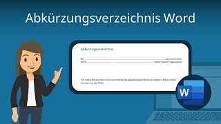 Abkürzungsverzeichnis Word So gehts  Studyflix [upl. by Eicnarf102]