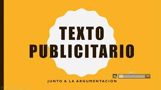 Texto Publicitario [upl. by Shapiro]