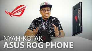 Ini Adalah Asus ROG Phone  Gaming Phone Dengan Aksesori Menarik [upl. by Sieracki]