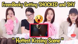 FREENBECKY How Freen and Becky Reacted to their KISSING SCENE [upl. by Kaile]