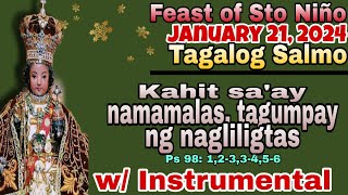 JANUARY 21 2024  TAGALOG SALMO KAHIT SAAY NAMAMALASTAGUMPAY NG NAGLILIGTASw Instrumental [upl. by Eanahs]