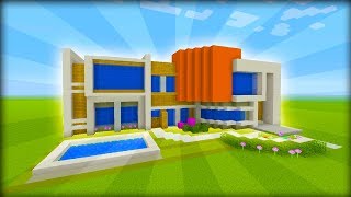 Minecraft Tutorial How To Make A Modern Mansion 3 [upl. by Nnyroc399]