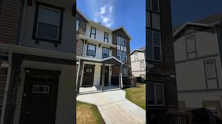 Inside a 500000 Calgary Townhome 🏡🇨🇦  Calgary Real Estate [upl. by Oinegue]