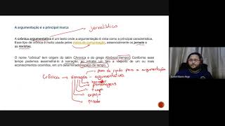 Crônica argumentativa [upl. by Hermosa]