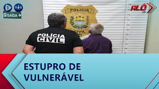 Idoso de 92 anos é preso acusado de estuprar criança Alô 190 [upl. by Kutzer]