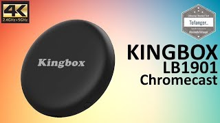 Kingbox LB1901  Afficheur sans fil  ChromeCast  Miracast  AirPlay  Wifi  Unboxing [upl. by Victor]