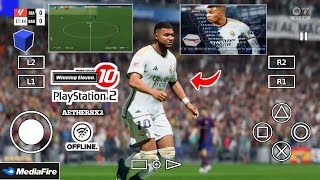 Download Game WINNING ELEVEN 10 PS2 AETHERSX2 New Update TransferampKits 2425 Full Offline Di Android [upl. by Einohpets]