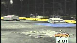 Biohazard Vs Vlad the Impaler BattleBots Las Vegas 1999 [upl. by Hanavas923]