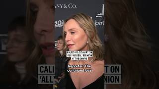 Calista Flockhart on Ally McBeal reunion at the Emmys [upl. by Hortensa]