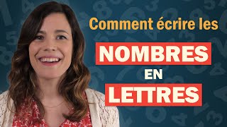 Comment bien écrire les nombres en lettres [upl. by Blaseio]