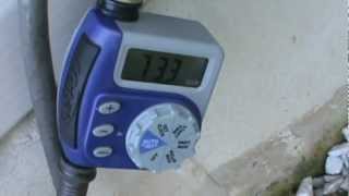 Orbit 1 Dial Electronic Hose Timer Review [upl. by Anwahsiek]